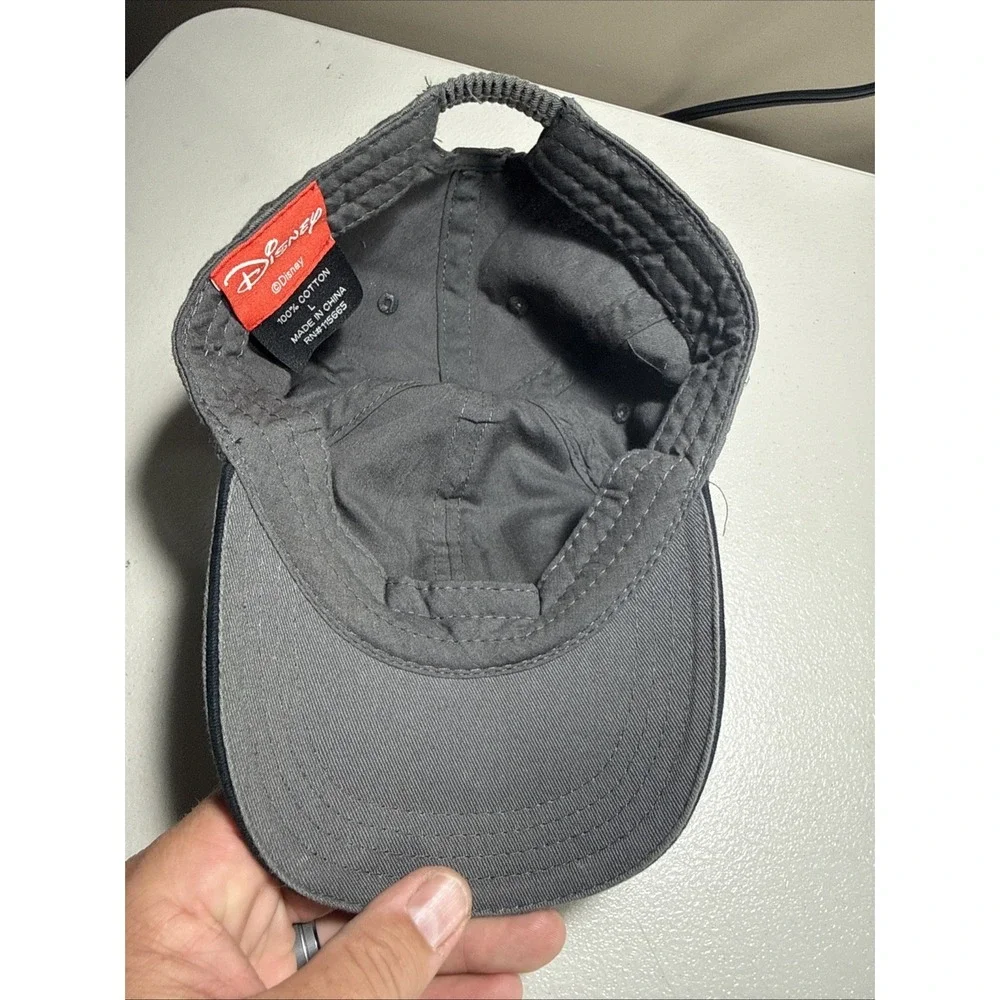 Disney Mickey Mouse Grey‎ Stretch Back Toddler Little Kid's Hat Baseball Cap